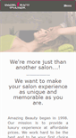 Mobile Screenshot of amazing-beauty-salon.com